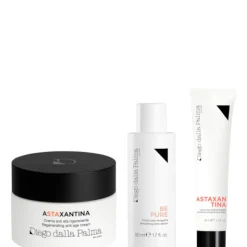 Astaxantina Kit 50 ML Crema Viso + 50 ML Tonico Siero Viso + 30 ML Crema Mani + Beauty Nude