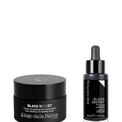 Black Secret Kit 50 ML Crema Peeling Viso + 30 ML Siero Viso + Beauty Black