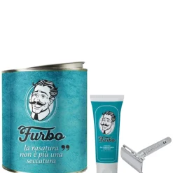 Crema da Rasatura Rapida + Rasoio Tech III Confezione 100 ML Crema da Barba + Rasoio Tech III