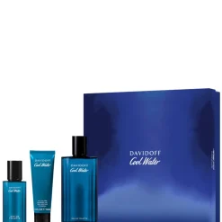 Davidoff Cool Water Confezione 75 ML Eau de Toilette + 50 ML Shower Gel + 15 ML Eau de Toilette