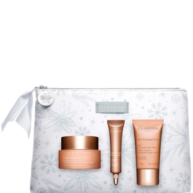 Extra-Firming Jour - Tutti i tipi di Pelle Confezione 50 ML Crema Viso Giorno + 10 ML Siero Viso + 15 ML Crema Viso Notte + Beauty Clarins
