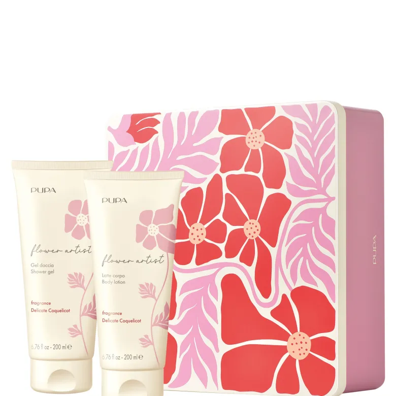 Flower Artist Gel Doccia + Latte Corpo Delicate Coquelicot