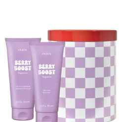 HAPPYBOX KIT 2 BERRY BOOST 200 ML Gel Esfoliante Corpo + 200 ML Latte Corpo