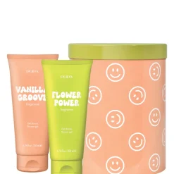 HAPPYBOX KIT 3 VANILLA GROOVE/FLOWER POWER 200 ML X 2 Gel Doccia