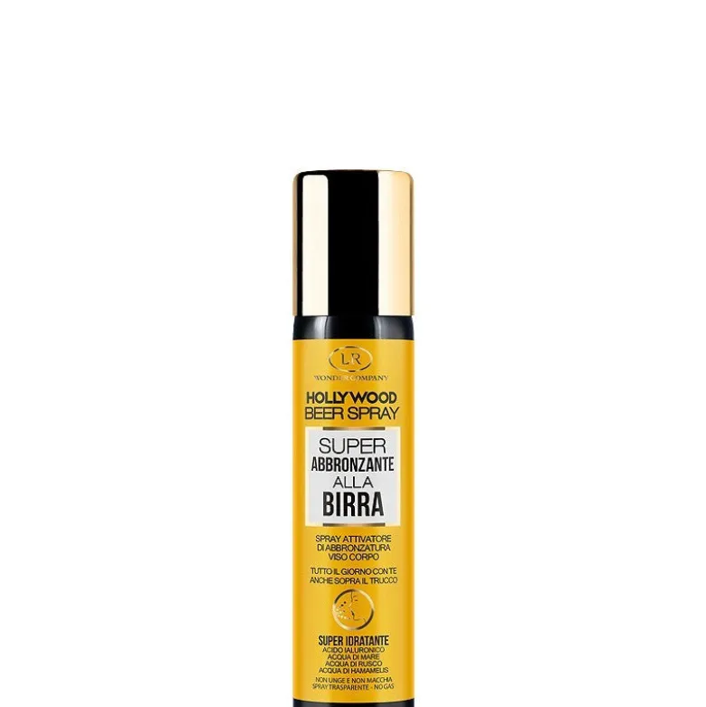 HOLLYWOOD BEER SPRAY - Super Abbronzante alla Birra Viso/Corpo 75 ML