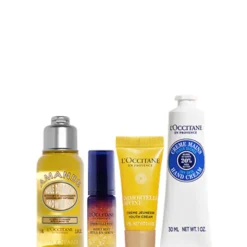 Les Icones de l'Occitane 75 ML Olio Doccia Corpo + 30 ML Crema Mani + 5 ML Siero Viso + 4 ML Crema Viso