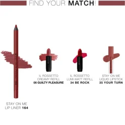 Makeupstudio - Stay On Me Matita Labbra durata 16h
