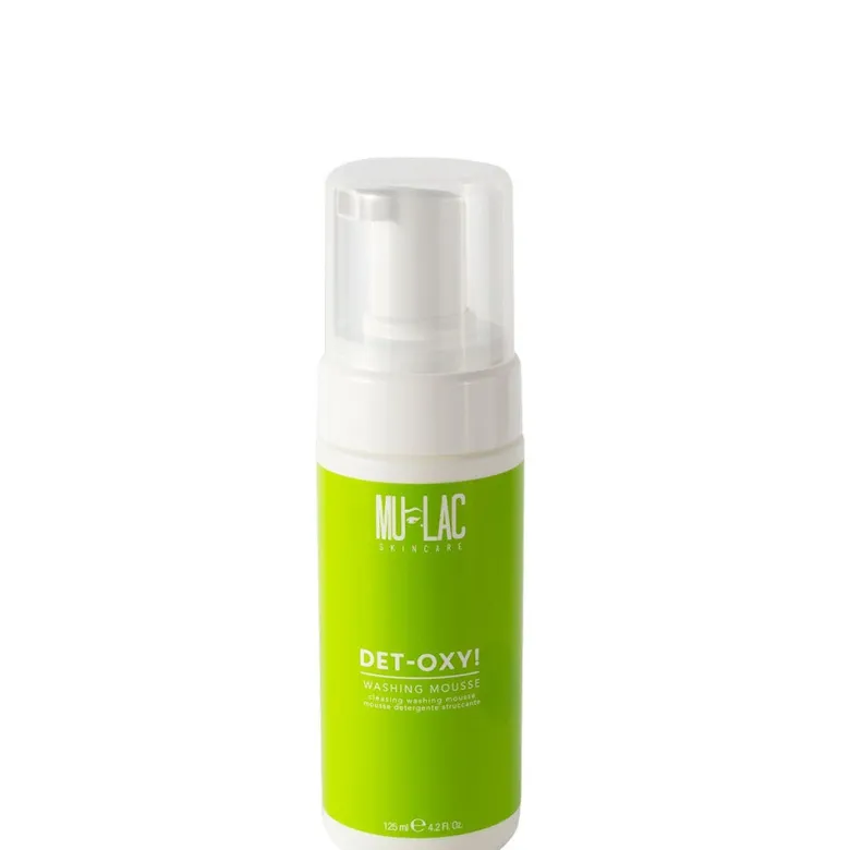 Mulac DET-OXY! Washing Mousse Mousse Detergente Struccante