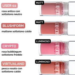 Mulac 3DVERSE Matt Liquid Blush all Over