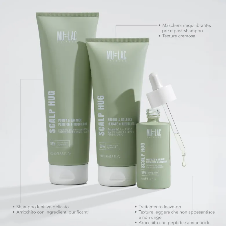 Mulac Scalp Hug Shampoo Riequilibrante Lenitivo