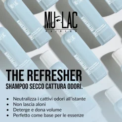 Mulac THE REFRESHER Shampoo Secco Cattura Odori