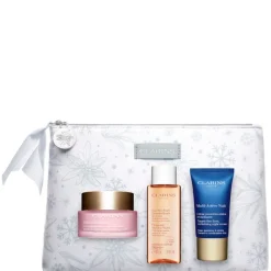 Multi-Active Jour - Tutti i tipi di Pelle Confezione 50 ML Crema Viso Giorno + 15 ML Crema Viso Notte + 50 ML Acqua Micellare + Beauty Clarins