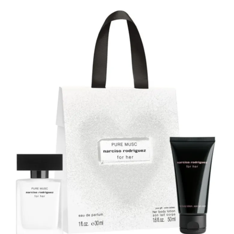 Narciso Rodriguez For Her Pure Musc Confezione 30 ML Eau de Parfum + 50 ML Body Lotion