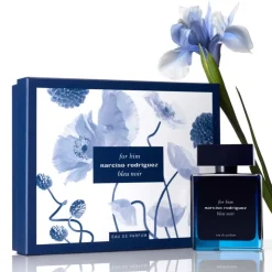 Narciso Rodriguez For Him Bleu Noir EDP Confezione 100 ML Eau de Parfum + 50 ML Shower Gel + 10 ML Travel Spray Eau de Parfum