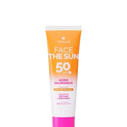 Veralab Face the Sun Acido Ialuronico Crema Viso SPF50
